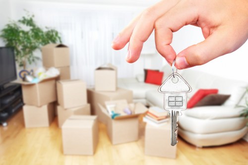 Local removals team managing furniture transport in Woodlands