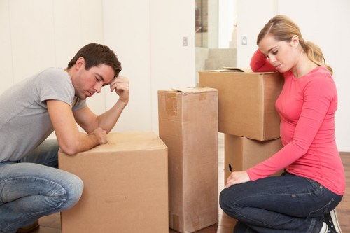 Business inventory stored safely in a Woodlands short-term storage facility