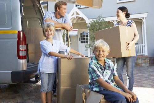 Local Woodlands man and van vehicle ready for a house move