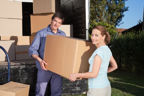 Sorting recyclable materials at a storage facility